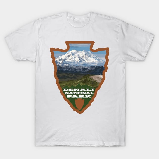 Denali National Park arrowhead T-Shirt by nylebuss